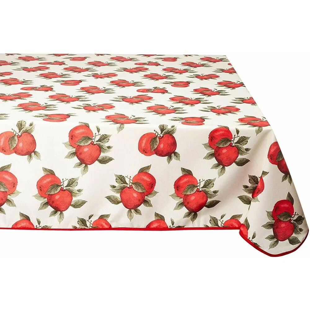 1 Printed Fabric Tablecloth, 60